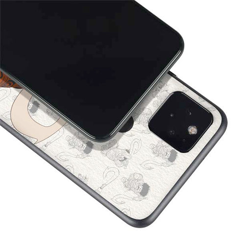 Disney Princess Moana Maui Pattern Google Pixel 5 Skin